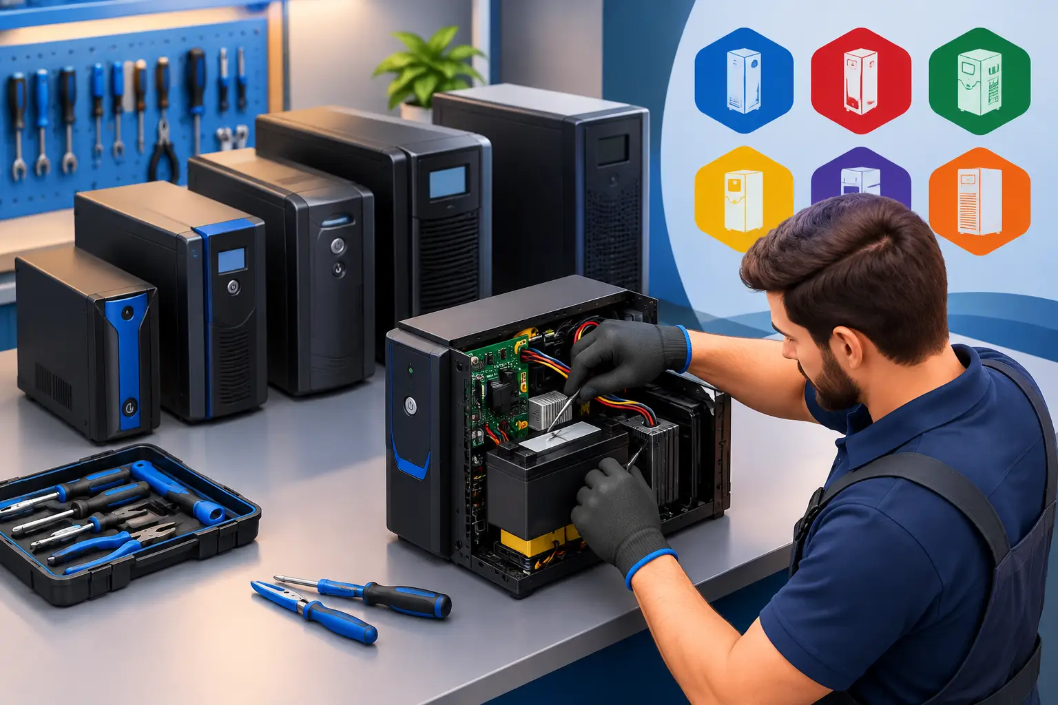 Assistência técnica para nobreak multimarcas