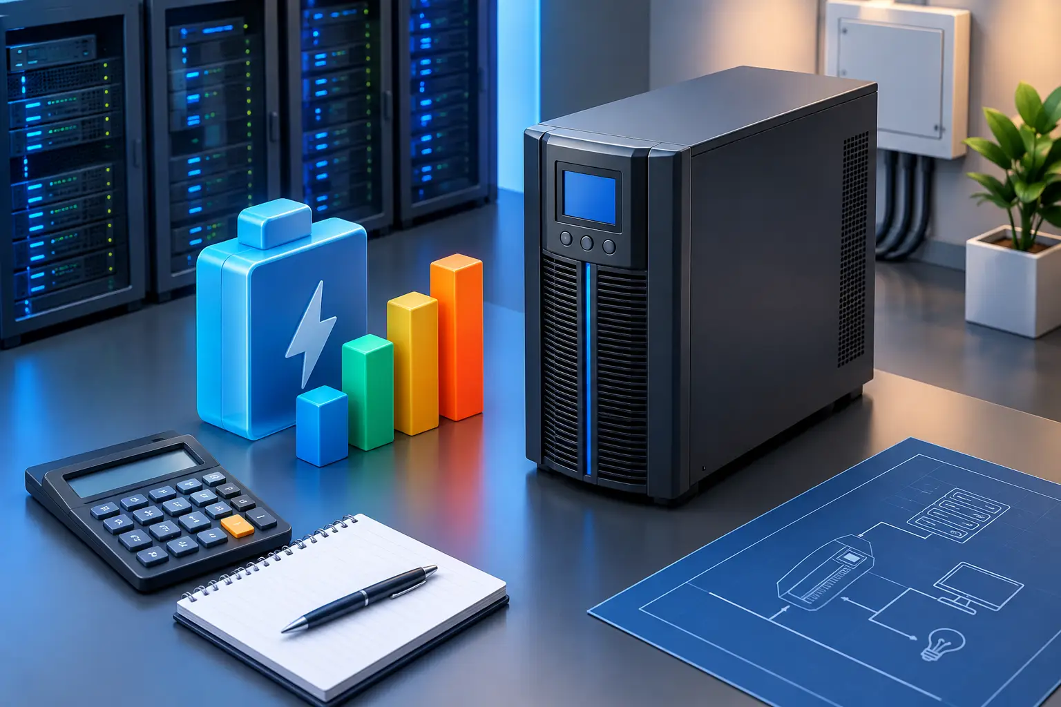 Como dimensionar nobreak em kVA sem erros