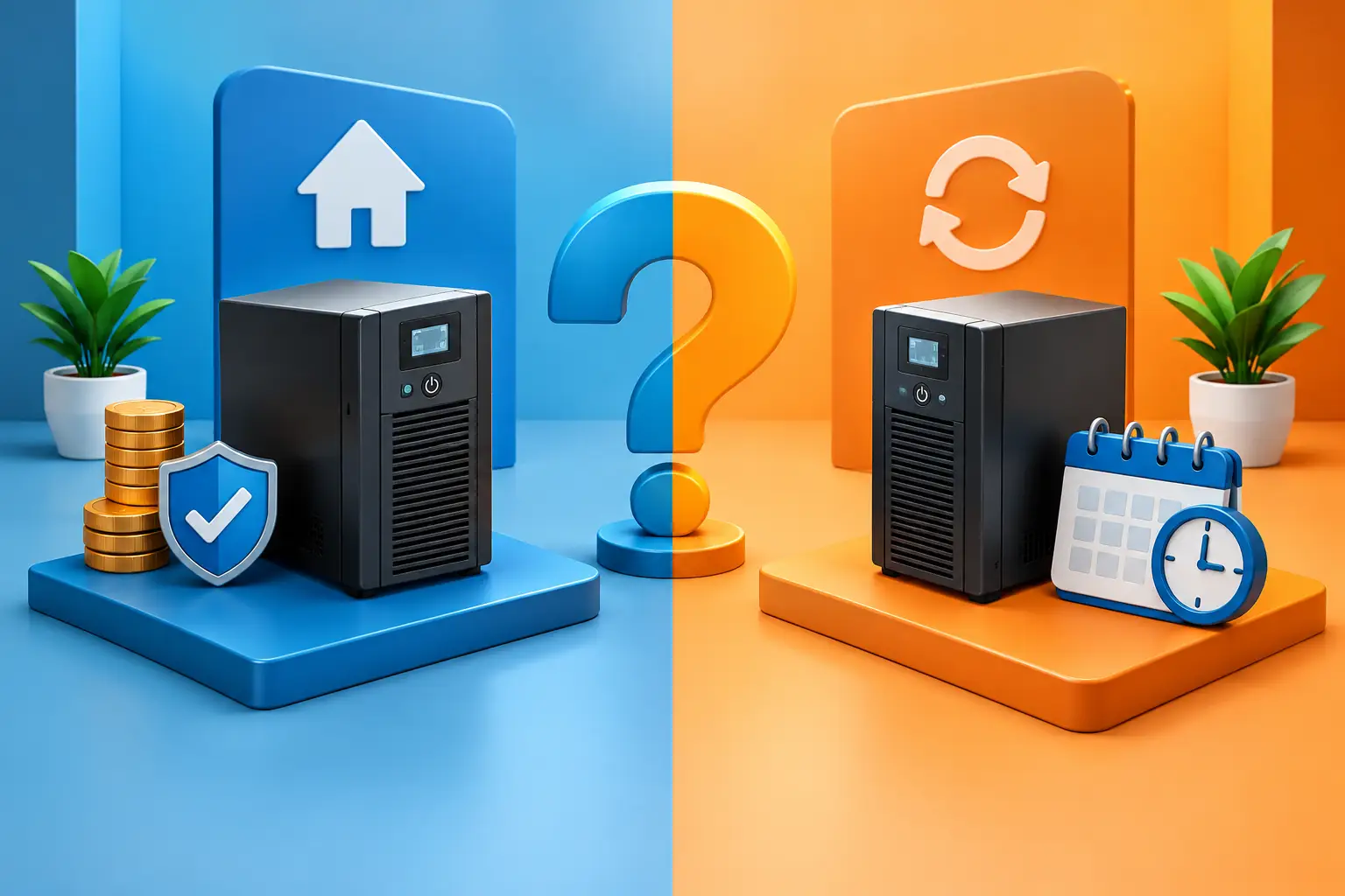 Compra versus locação de nobreak: qual compensa?